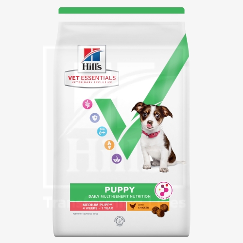 Product image of Hill's VE Multi-Benefit kuivtoit keskmist tõugu kutsikatele, kana, 2kg