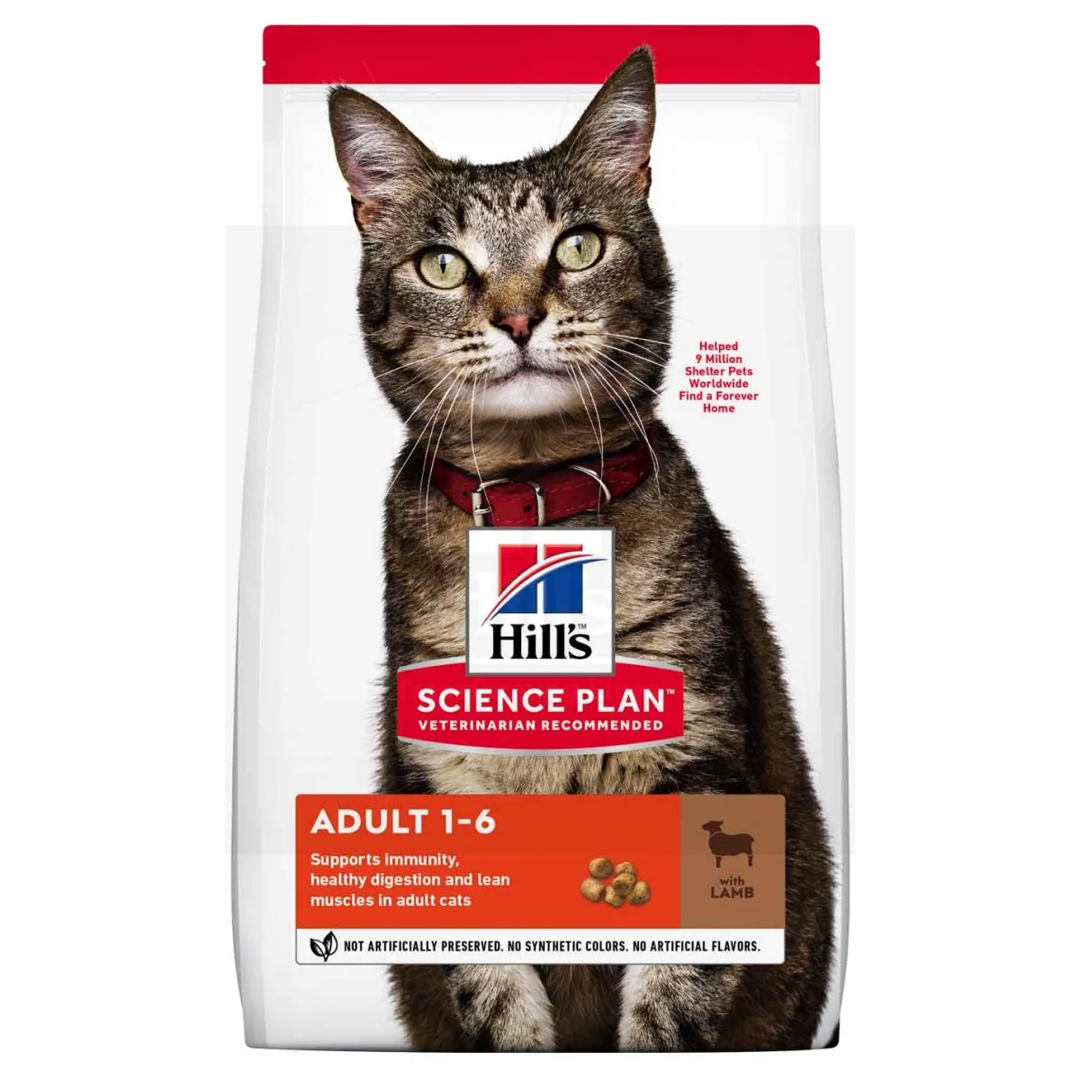 Hill's Science Plan Optimal Care kassitoit lambalihaga 10kg - Tootepilt