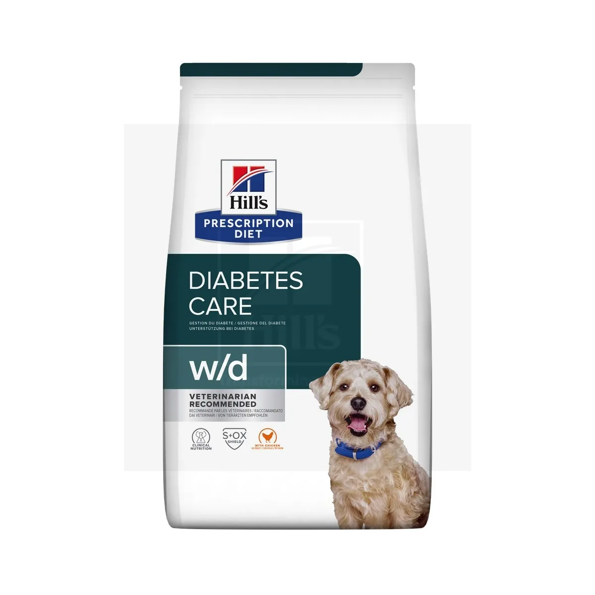 Hill's Prescription Diet w/d koeratoit kanaga 1,5kg - Tootepilt