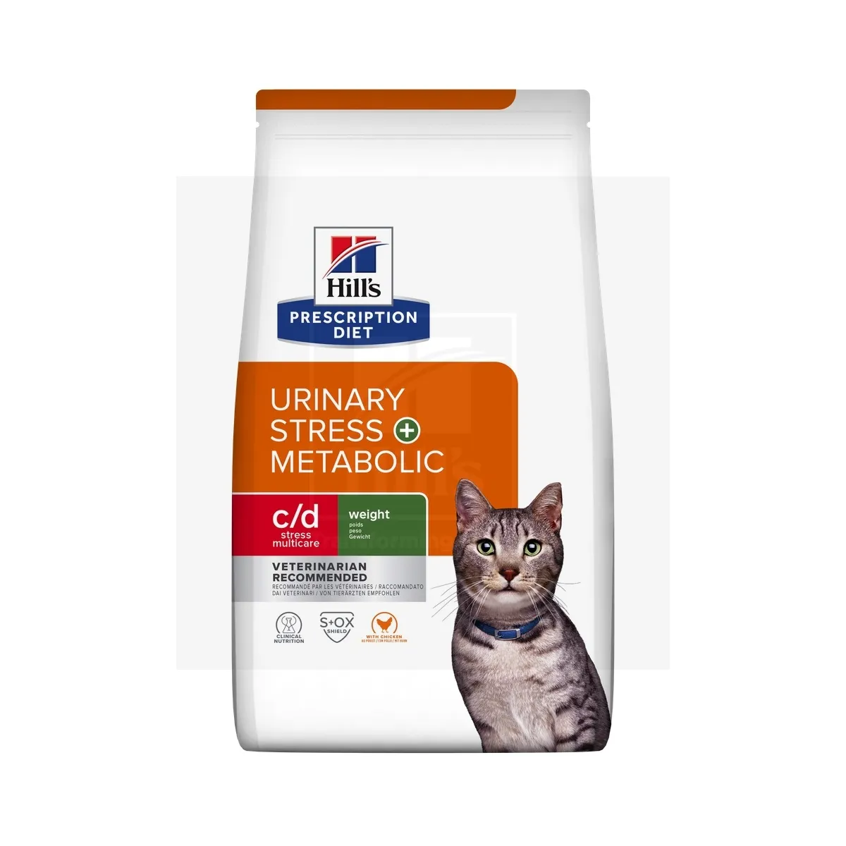 Hill's Prescription Diet Metabolic + Uri Stress kassitoit kanaga 3kg - Tootepilt