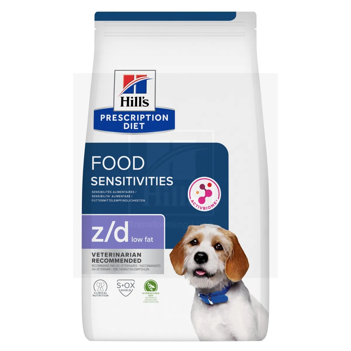 HILLS PD KOERA TÄISSÖÖT Z/D LOW FAT SOJAGA 3KG - Tootepilt
