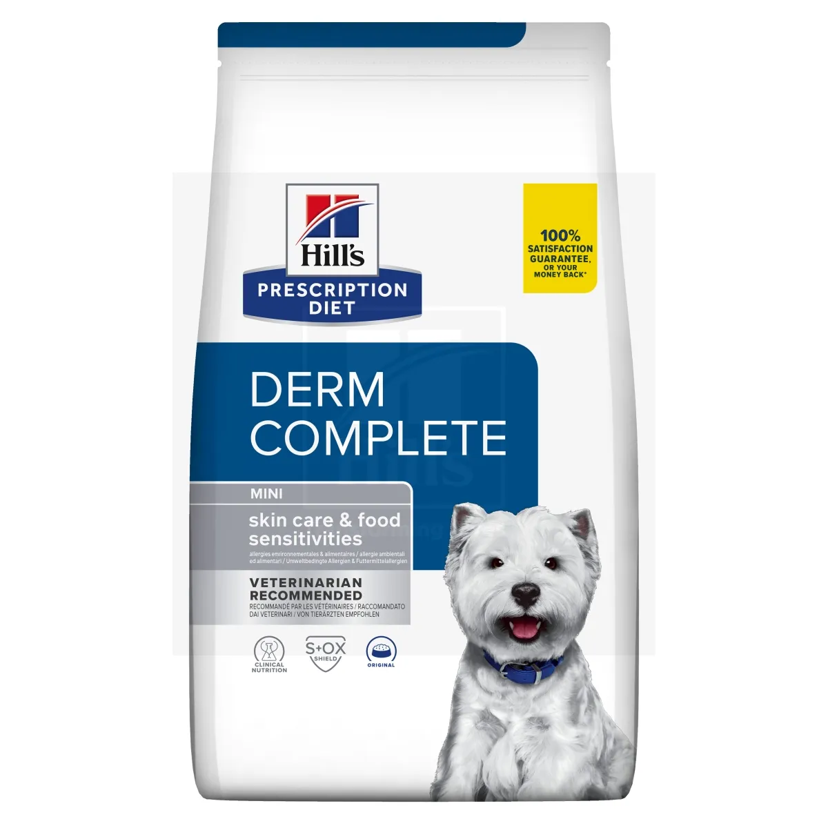 Hill's Prescription Diet Derm Complete mini koeratoit 1 kg - Tootepilt