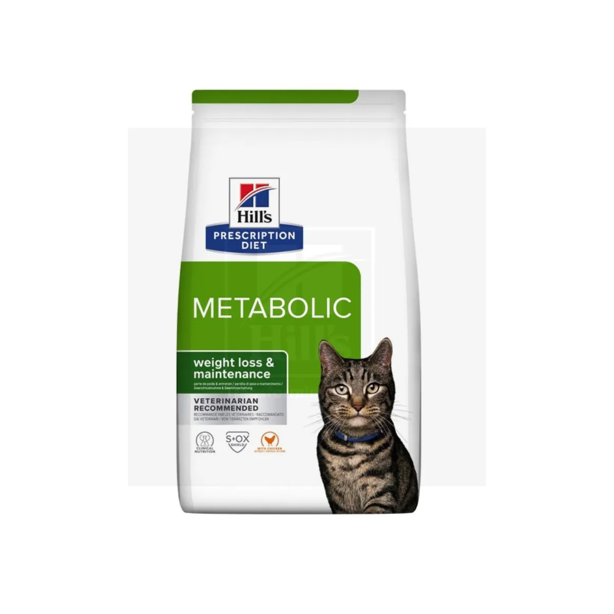 Hill's Prescription Diet Metabolic kassi täissööt kanaga 3 kg - Tootepilt