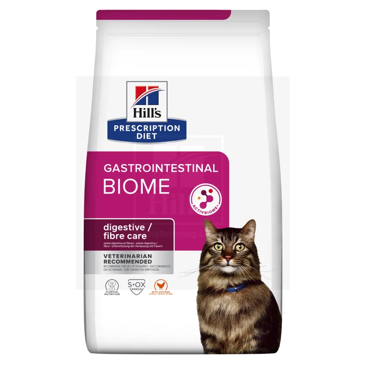 Hill's Prescription Diet i/d GI Biome Fibre kassi täissööt 3 kg - Tootepilt