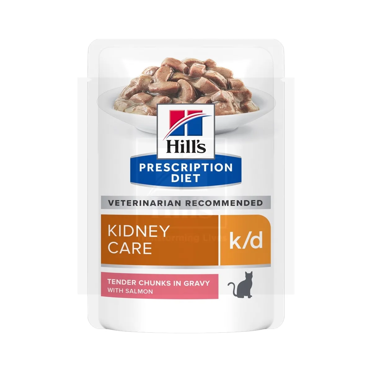 Hill's Prescription Diet k/d kassi einekotike lõhega 85g 12TK - Tootepilt