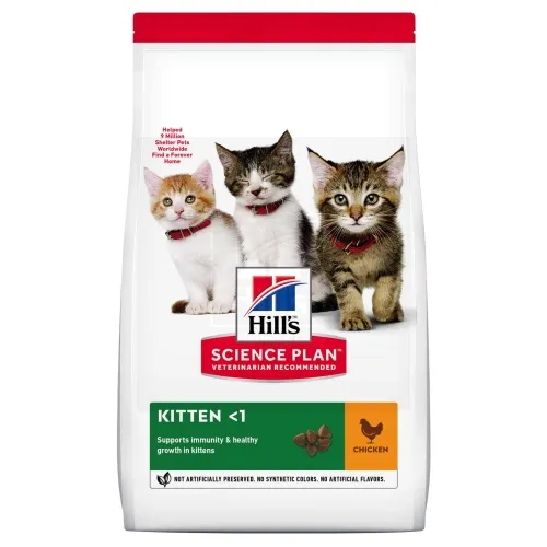 Hill's Science Plan täissööt kassipojale kanaga 300g - Tootepilt 