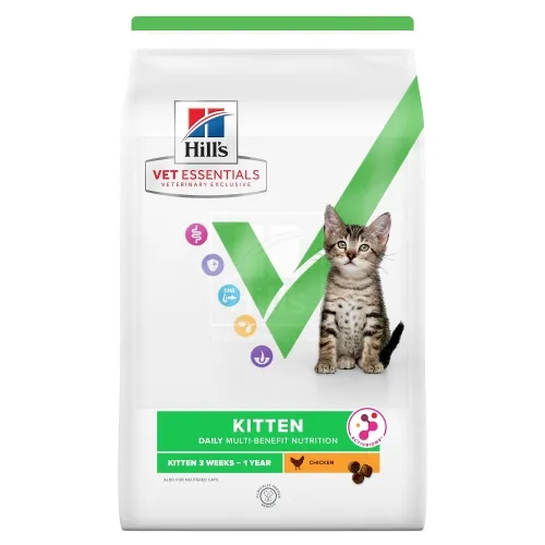 Hills VE MB kuivtoit kassipoegadele kanaga 1,5 kg - Tootepilt 