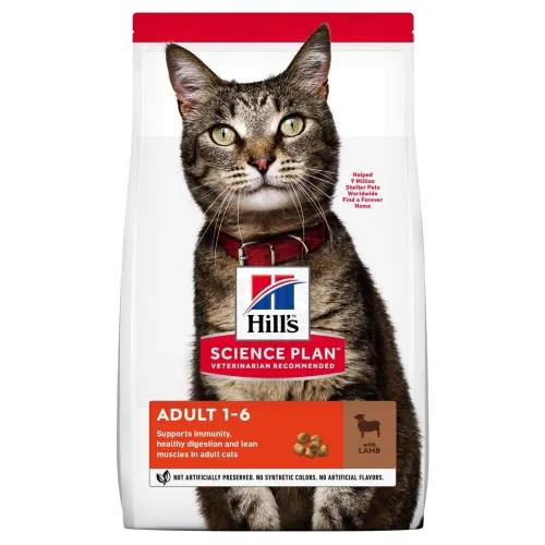 Hill's Science Plan Optimal Care kassitoit lambalihaga 10kg - Tootepilt 