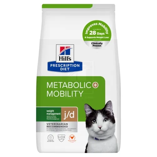 HILLS PD KASSI TÄISSÖÖT METABOLIC+MOBILITY 1,5KG - Tootepilt 