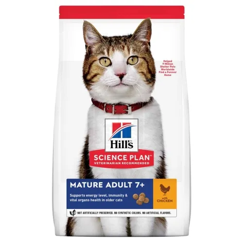 Hill's Science Plan Mature kassitoit kanaga 1,5kg - Tootepilt 