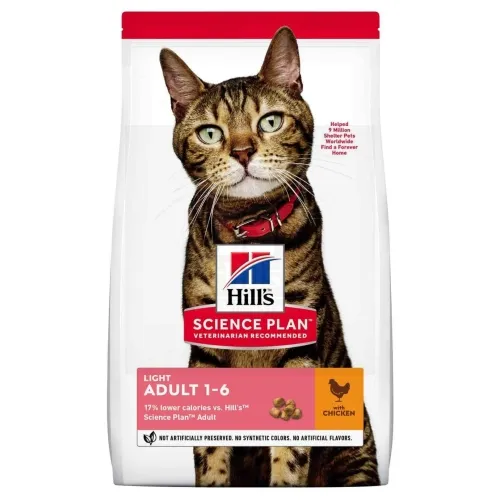 Hill's Science Plan Light kassitoit kanaga 1,5kg - Tootepilt 