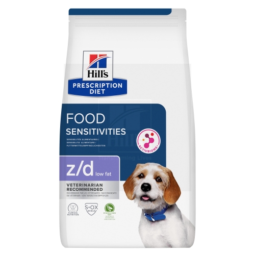 HILLS PD KOERA TÄISSÖÖT Z/D LOW FAT SOJAGA 10KG - Tootepilt 