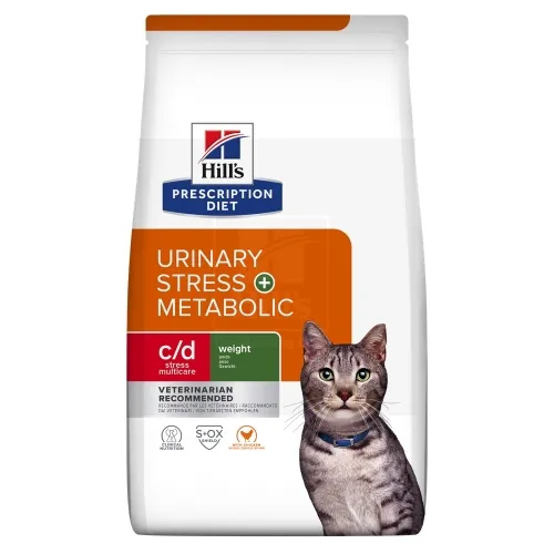 Hill's Prescription Diet c/d Stress + Metabolic kassitoit kanaga 1,5kg - Tootepilt 