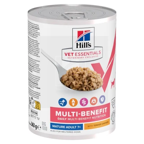 Hill's VE MB konserv eakatele koertele kanaga 363 g - Tootepilt 