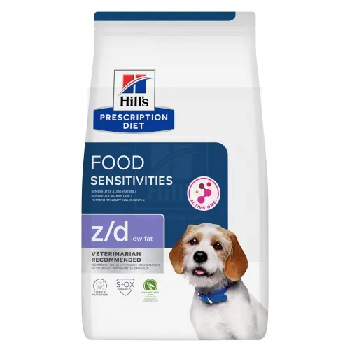 HILLS PD KOERA TÄISSÖÖT Z/D LOW FAT SOJAGA 3KG - Tootepilt 