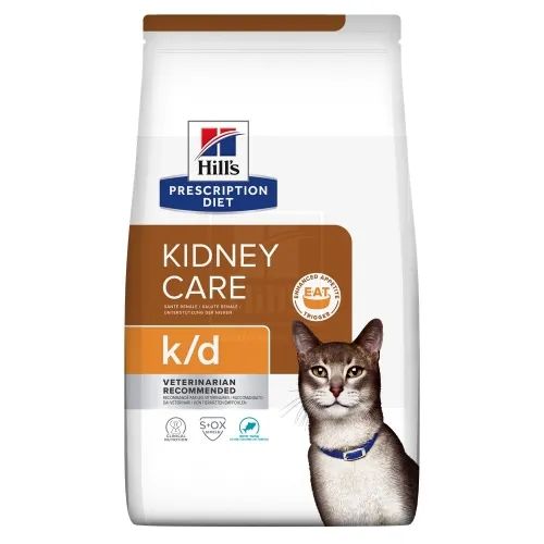 Hill's Prescription Diet k/d kassitoit tuunikalaga 1,5kg - Tootepilt 