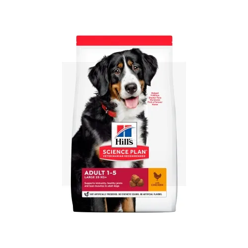 Hill's Science Plan koeratoit kanaga suurt kasvu koerale 18kg - Tootepilt 