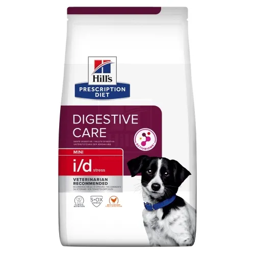 Hill's Prescription Diet i/d Stress Mini koeratoit kanaga 1kg - Tootepilt 