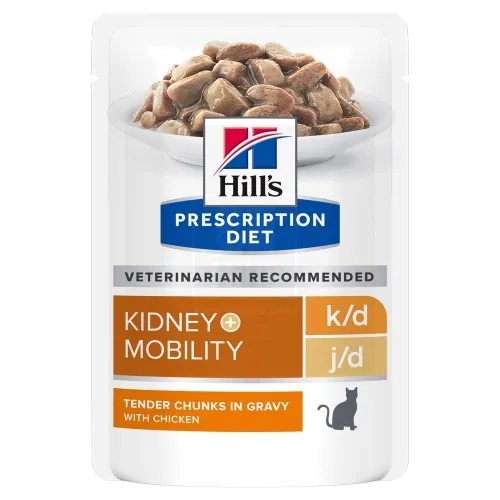 Hill's Prescription Diet k/d + Mobility kassi eine kanaga 85g 12TK - Tootepilt 