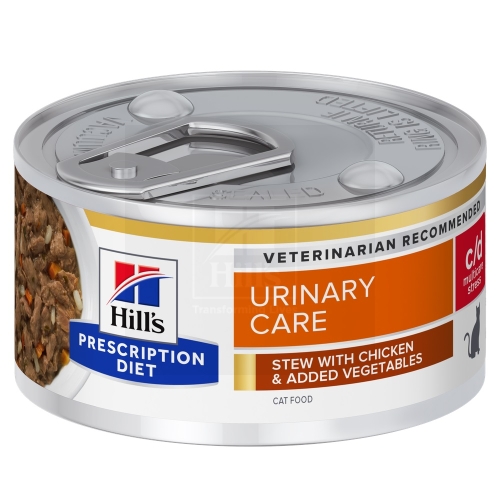 Hill's Prescription Diet c/d Stress hautis kassile kanaga 82g - Tootepilt 